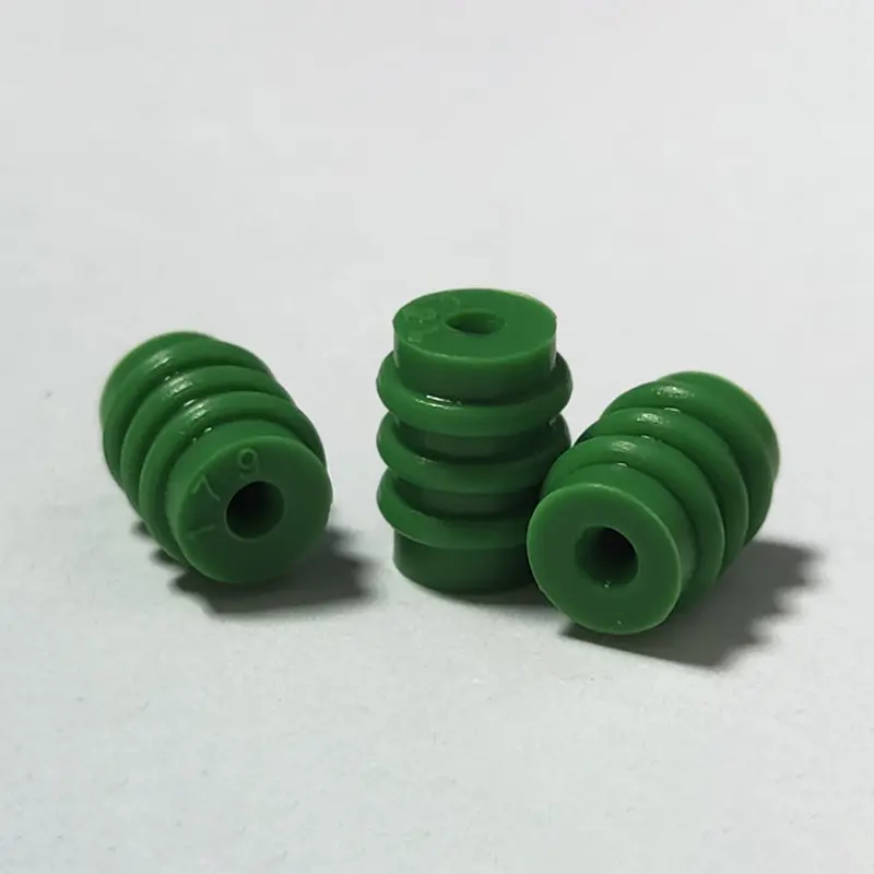 1,3 mm zelená silikonová zástrčka