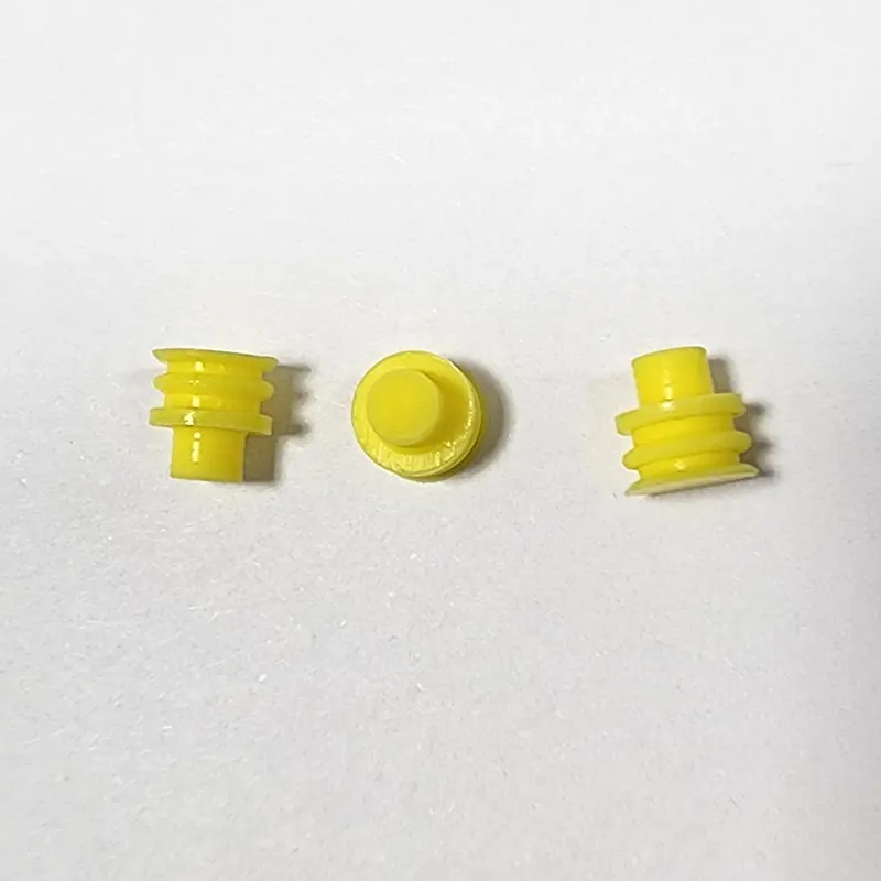 6mm žlutá vodotěsná zástrčka konektoru