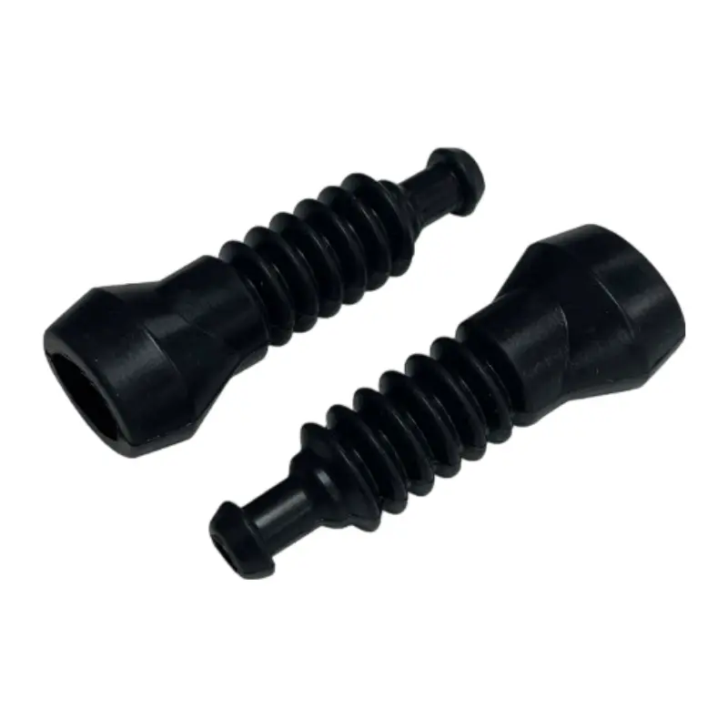 Two Hole Threaded Rubber Boot